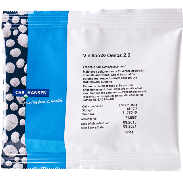 Dry Malolactic Wine Bacteria - Viniflora - Oenos 2.0