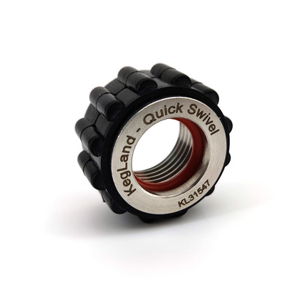 Quick Swivel Connector - Nut w/ Silicone Grip Only