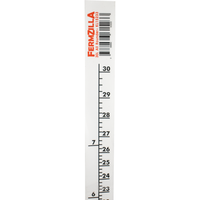 FermZilla - All Rounder 30L - Graduation Sticker