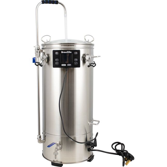 BrewZilla All Grain Brewing System | Gen 4.1 | Integrated Pump | Includes Wort Chiller | WiFi | Bluetooth | RAPT | 35L | 9.25G | 220V - Items