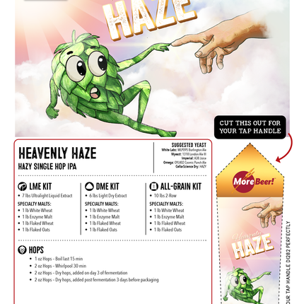 Kit (All Grain) - Heavenly Haze Single Hop - Alora - PLACEHOLDER