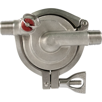 Tri-Clamp Pump Head Upgrade Kit for 25W MKII Pump - Inline Threaded Ports