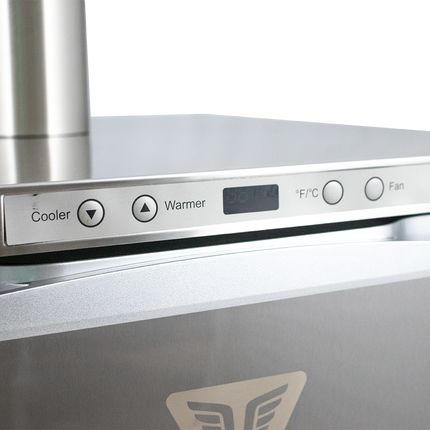 Komos V2 Deluxe Kegerator with Stainless Tower and NukaTap Faucets - PLACEHOLDER