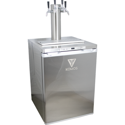 Komos V2 Deluxe Kegerator with Stainless Tower and NukaTap Faucets - FREIGHT ONLY - PLACEHOLDER