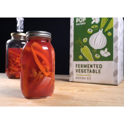 Pop Cultures - Fermented Vegetable Kit