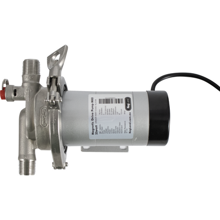 Pump - MKII High Temp Magnetic Drive (25 Watts) - T.C. Head w/ Inline Threaded Ports