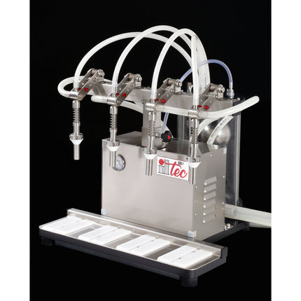 ILTEC Ultrafiller 4 - Vacuum Bottle Filler - 4 Spout (Pneumatic)