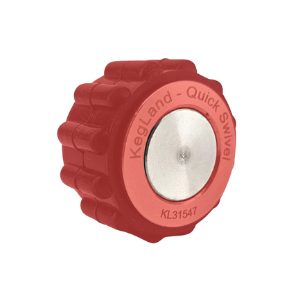 Quick Swivel Connector - Stainless Steel End Cap Only - 18mm Diameter