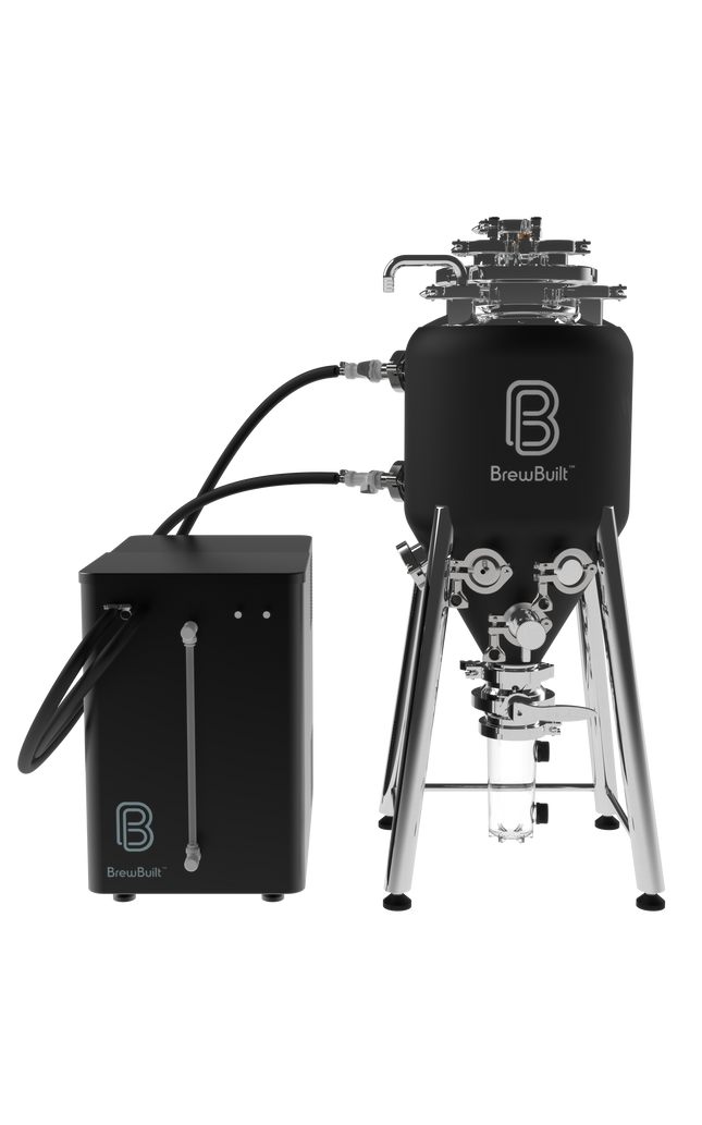 BrewBuilt® X3 Jacketed Uni Conical Fermenter | Premium Chilling Package | IceMaster Max 2