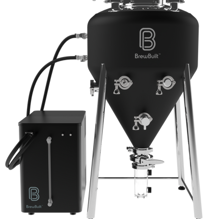 BrewBuilt® X3 Jacketed Uni Conical Fermenter | Premium Chilling Package | IceMaster Max 2