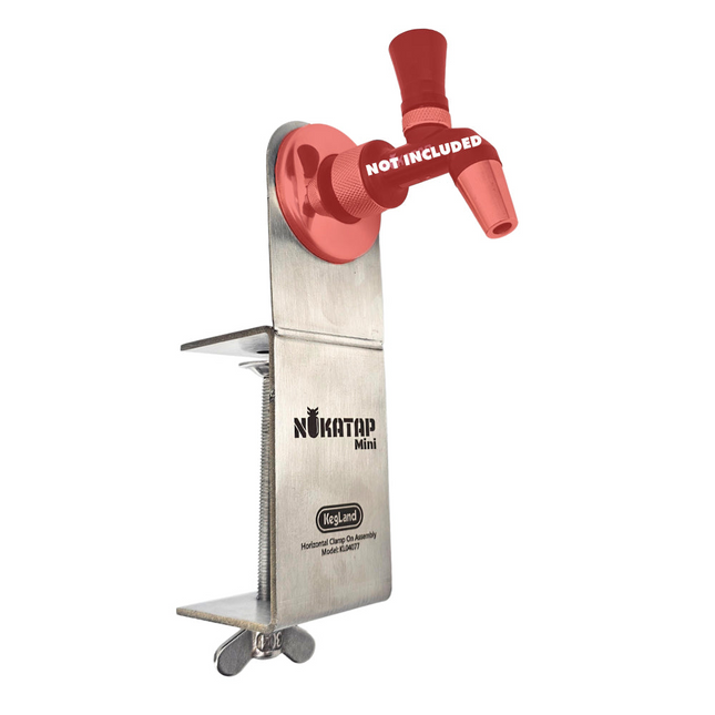 NukaTap Mini Faucet - Horizontal Clamp On Assembly