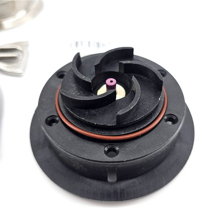 Tri-Clamp Pump Head Upgrade Kit for 25W MKII Pump - Inline T.C. Ports