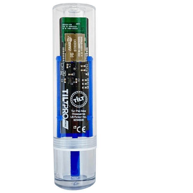 Tilt Pro Mini Hydrometer and Thermometer - Blue