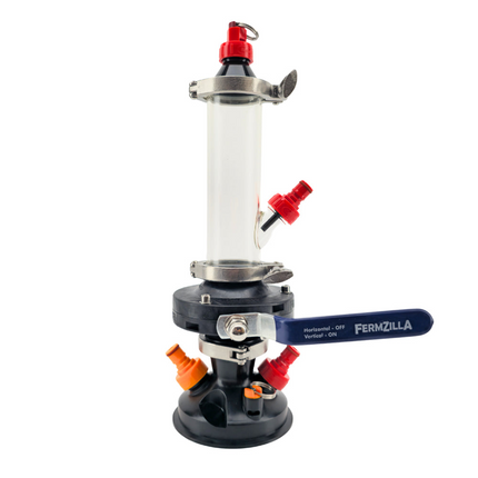 Kegmenter - 4 in. T.C. Pressure Lid - 2 in. T.C. Port