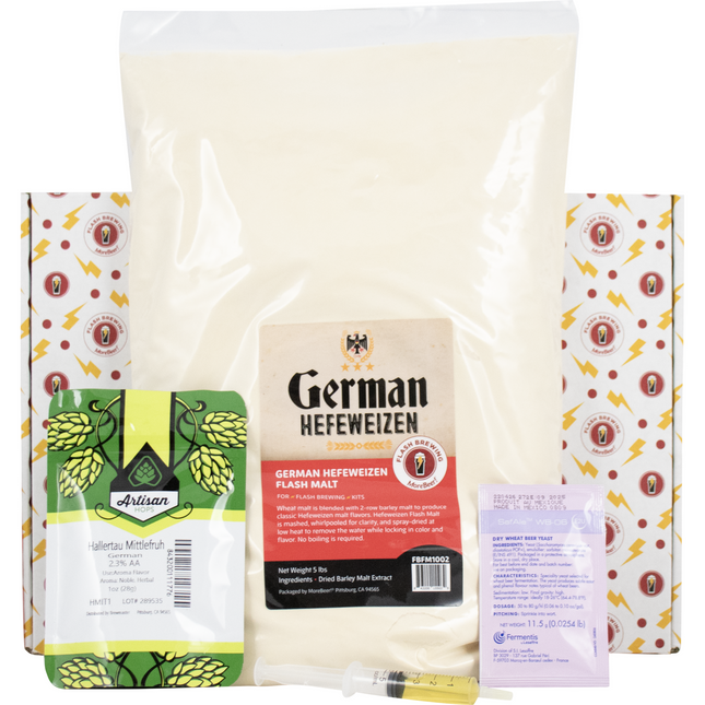 Hefeweizen Flash Brewing Kit - 5 Gallons