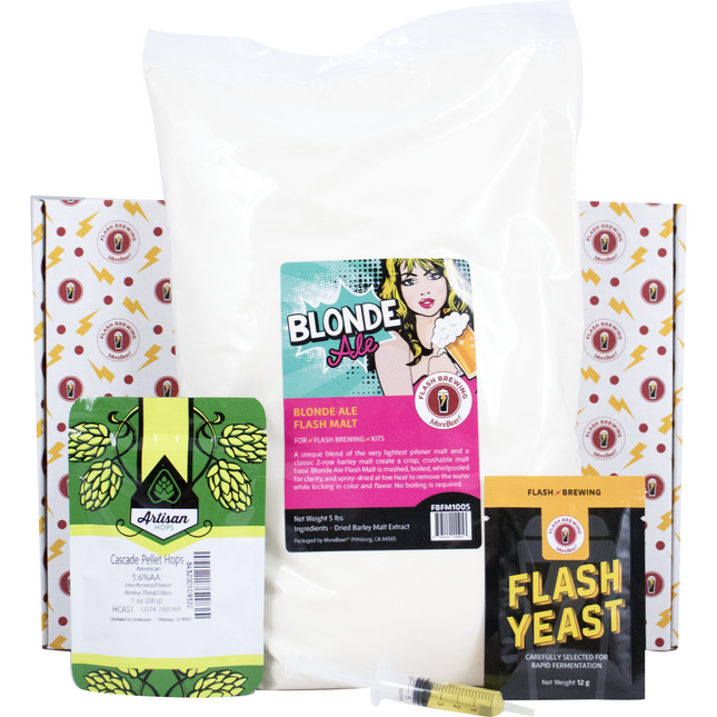 Blonde Ale Flash Brewing Kit - 5 Gallons