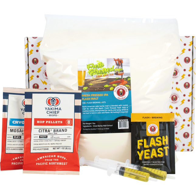 Fresh Pressed IPA Flash Brewing Kit - 5 Gallons