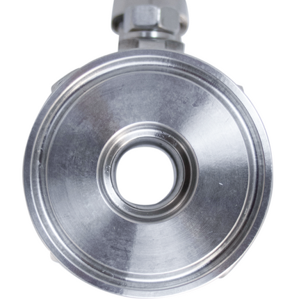 Stainless Ball Valve - 1/2in FPT x 1.5 in. T.C. - 3 Piece