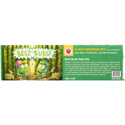 Best Buds Pale Ale Flash Brewing Kit - 5 Gallons