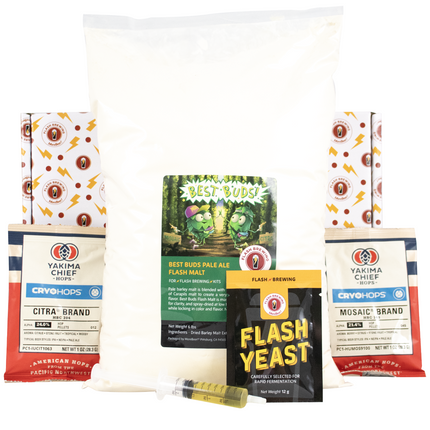 Best Buds Pale Ale Flash Brewing Kit - 5 Gallons