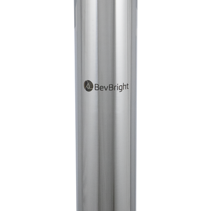 BevBright 316 Electro Polished S/S Cartridge Filter Housing - 30 in. - 1 Module Capacity