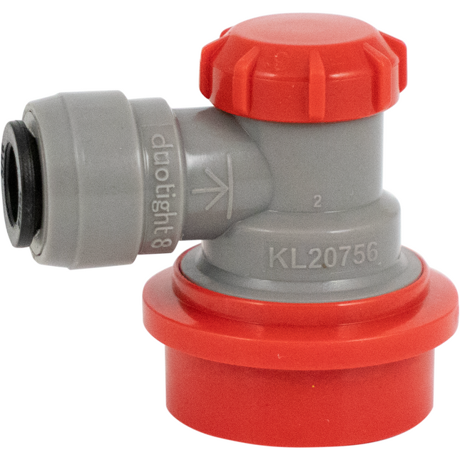 Duotight Ball Lock Gas In (Gray) - PLACEHOLDER