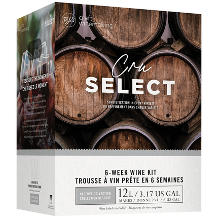 Wine Kit - RJS Craft Winemaking - Cru Select - Italy Style Bella Bianco