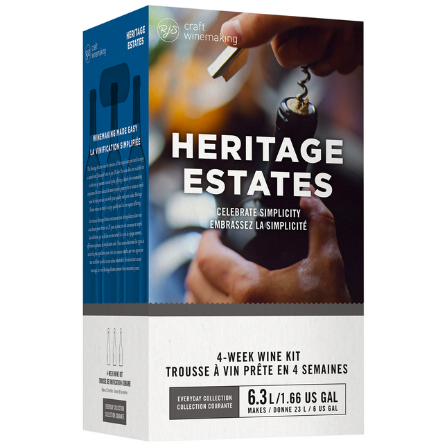 Wine Kit - RJS Craft Winemaking - Heritage Estates - Chardonnay - 2-pack