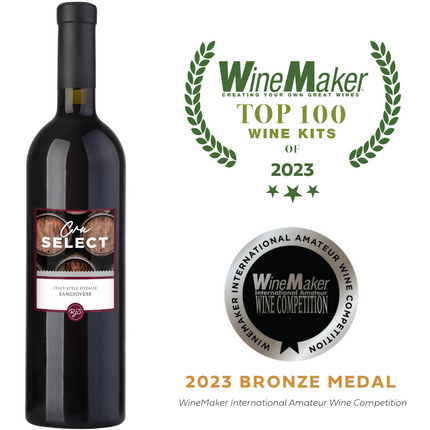 Wine Kit - RJS Craft Winemaking - Cru Select - Italy Style Sangiovese