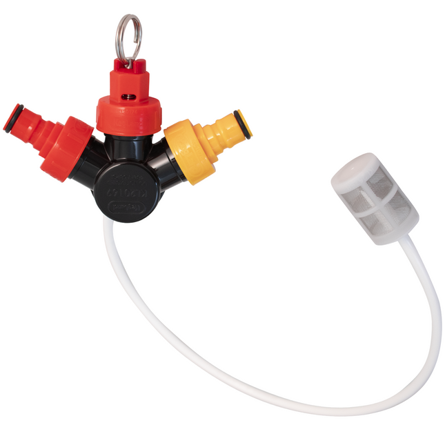 PCO38 Hydra Tapping Head Kit - Includes Santoprene Dip Tube Joiner, Tube, PRV, Carbonation Caps, Filter