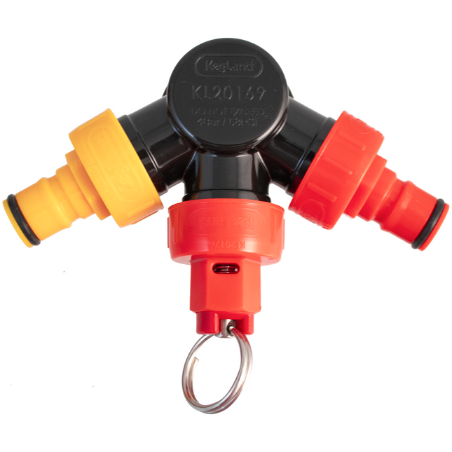 PCO38 Hydra Tapping Head Kit - Includes Santoprene Dip Tube Joiner, Tube, PRV, Carbonation Caps, Filter