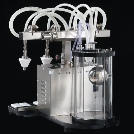 ILTEC Ultrafiller 4 - Vacuum Bottle Filler - 4 Spout for High Viscosity Fluids - Pomodoro - (Pneumatic)