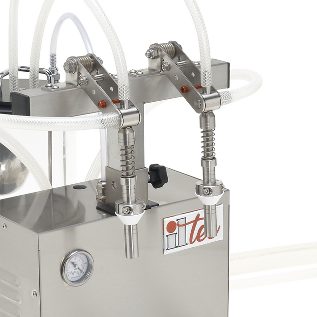 ILTEC Ultrafiller 2 - Vacuum Bottle Filler - 2 Spout (Pneumatic)