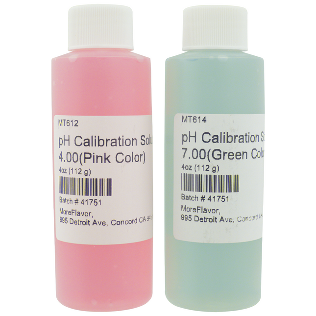 pH Calibration Solutions (4.00 & 7.00)