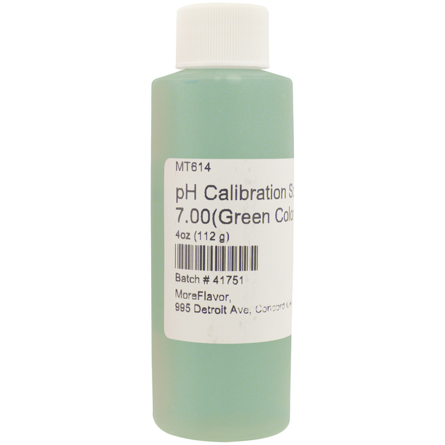 pH Calibration Solution 7.00 (Green Color) - 4 fl oz