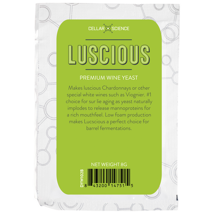 CellarScience - Dry Wine Yeast - Luscious - PLACEHOLDER