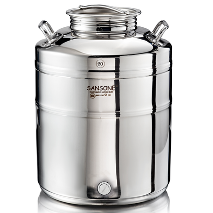 Sansone Stainless Fusti Tank - Europa-AQ Model - Water Dispenser - 20L