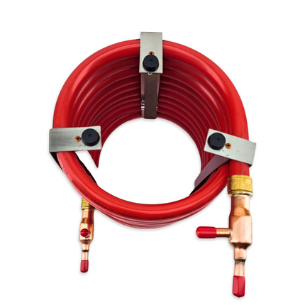 Wort Heat Exchanger - Copper-PEX Counterflow Chiller