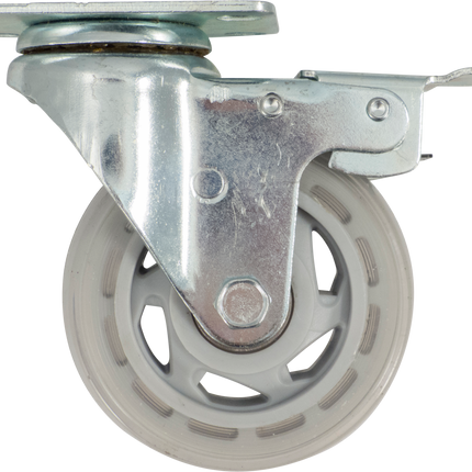 Komos Kegerator - Set of 6 - Heavy Duty Castor Wheel Upgrade for Double-Wide Kegerator - KG435