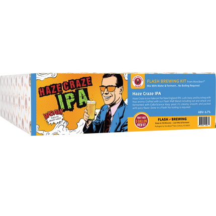 Haze Craze IPA Flash Brewing Kit - 5 Gallons
