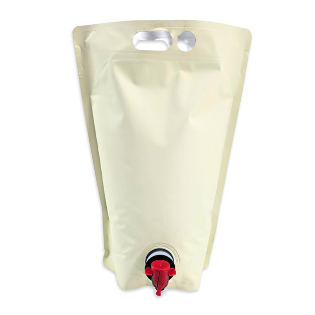 Pack of 5 - 5L Stand Up Bladder w/ Tap