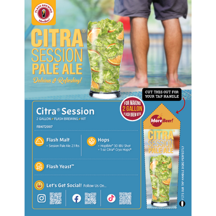 Citra Session Flash Brewing Kit - 2 Gallons