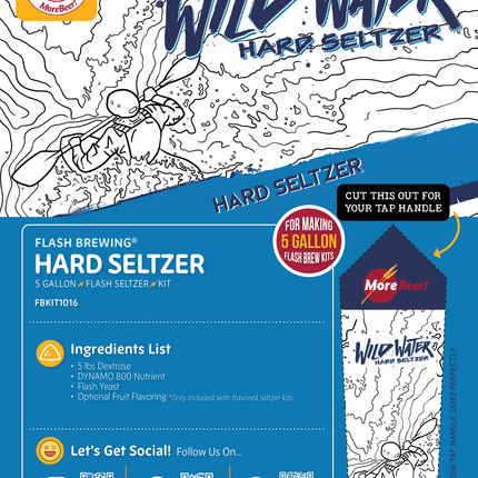Seltzer Flash Brewing Kit - 5 Gallons