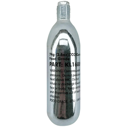 KegLand CO2 Cartridge (74g)