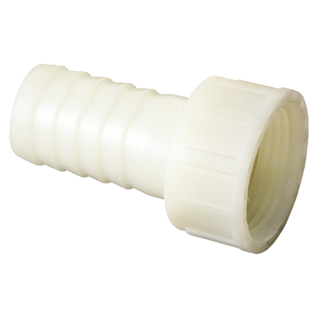 Hose Tail with Thread Nut for Wine Cooling Plate Kit - 1/2 in. x 13mm
