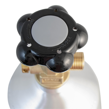 5 lb CO2 Tank | Premium Aluminum | CGA320 Valve | US DOT Approved