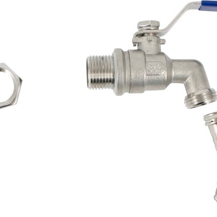 BrewZilla - Gen 4 - Replacement Ball Valve (w/o Rear Nut & Barb)