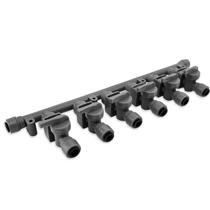 Duotight Manifold - 8mm (5/16) Check Valve Manifold w/ Isolation Valve - PLACEHOLDER