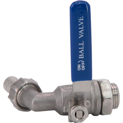 BrewZilla - Gen 4 - Replacement Ball Valve (w/o Rear Nut & Barb)