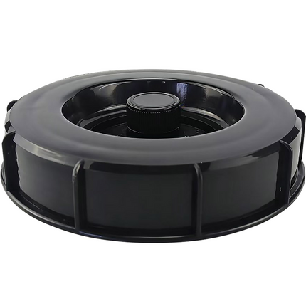 Farro Glass - Wide Mouth Glass Carboy - Replacement Lid - Black